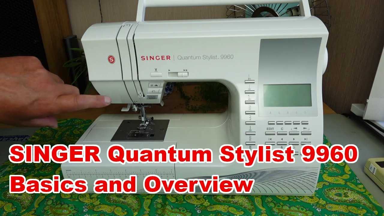 singer quantum stylist 9960 instruction manual