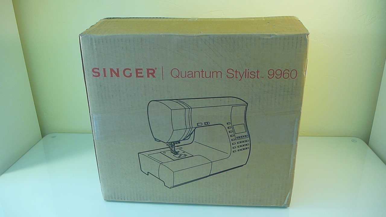 singer quantum stylist 9960 instruction manual