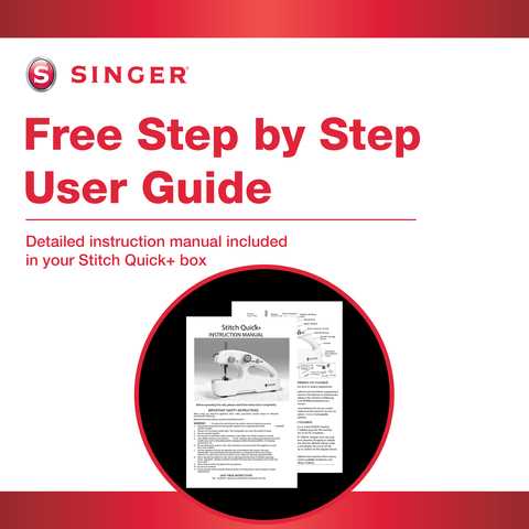 singer sew quick instruction manual