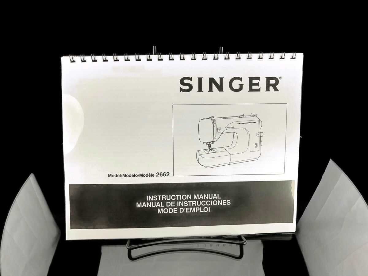 singer sewing machine model 2662 instruction manual