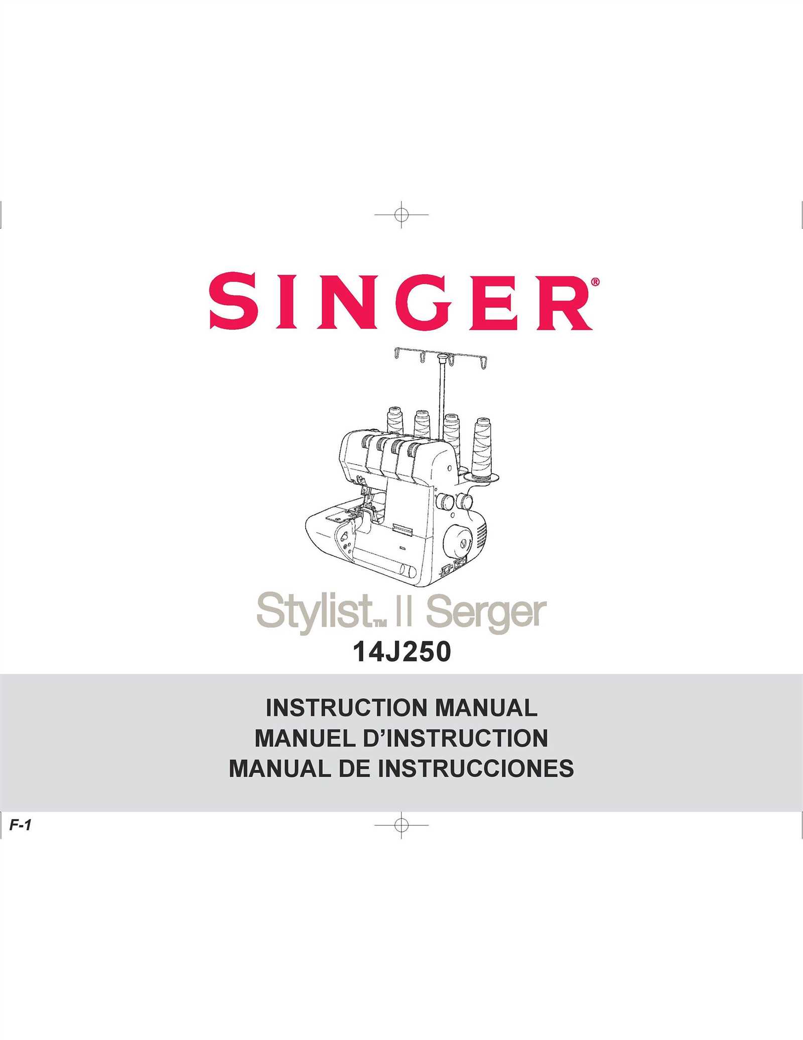 singer stylist 7258 instruction manual