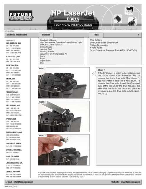 hp laserjet p3015 instruction manual