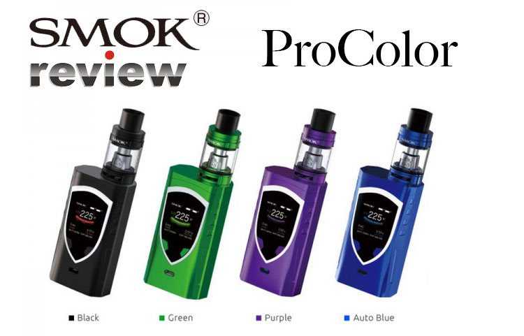 smok procolor instruction manual