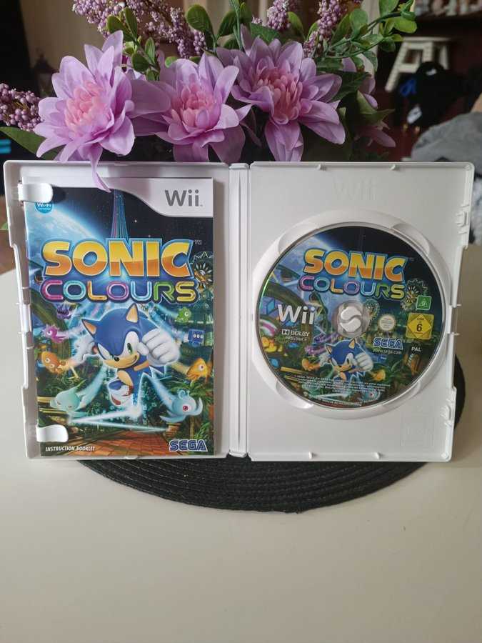 sonic colors instruction manual wii