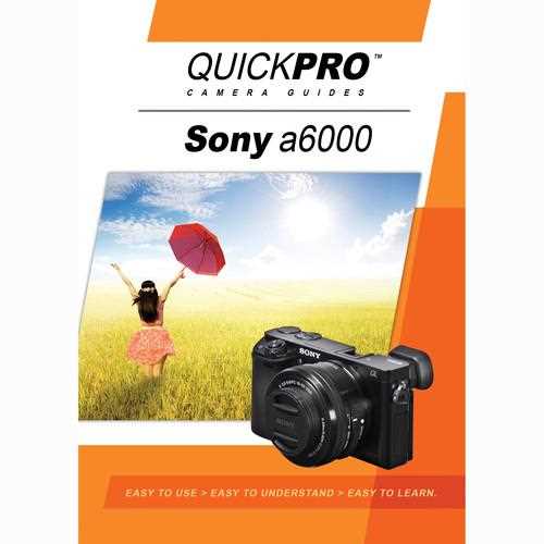 sony a6000 instruction manual