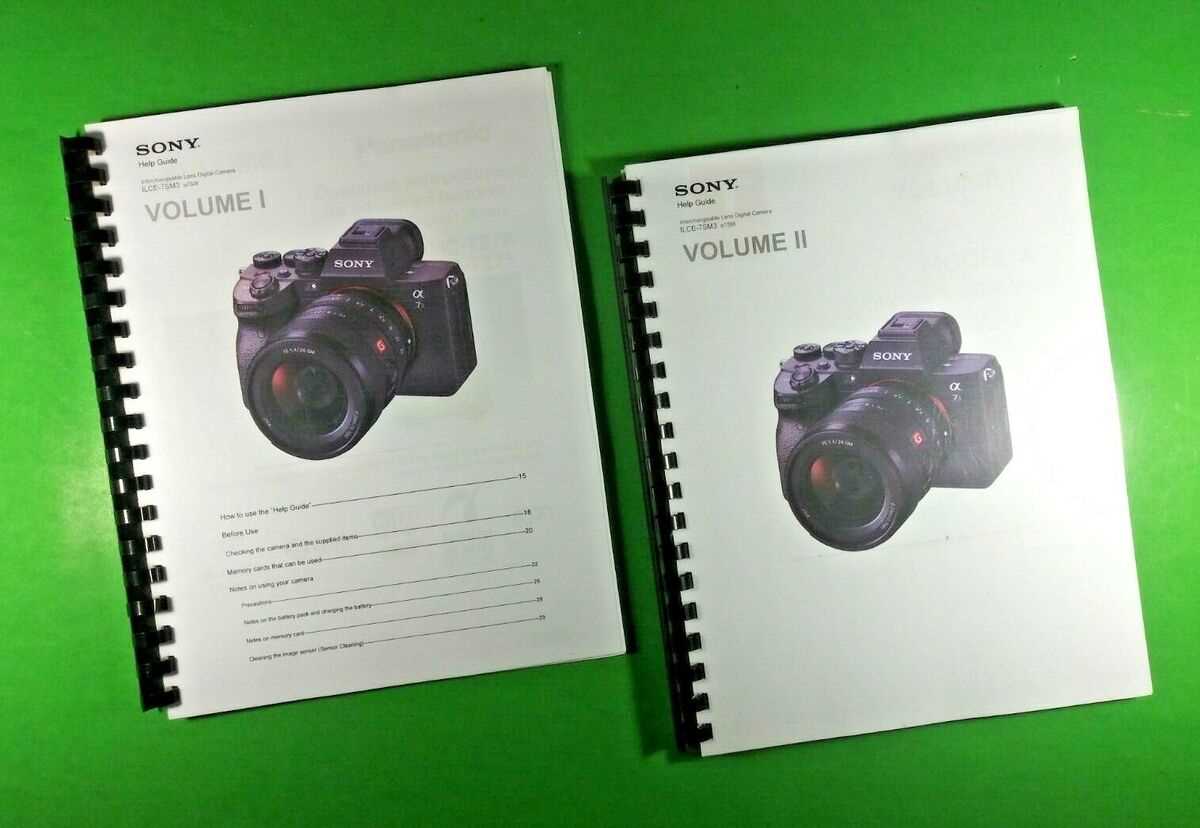 sony a7r iii instruction manual