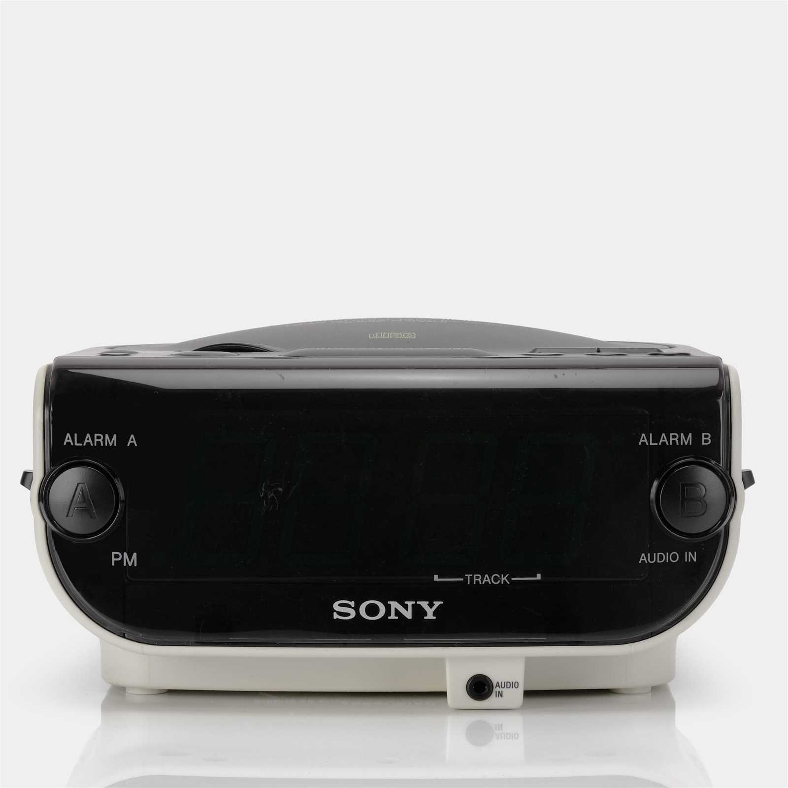 sony dream machine clock radio instruction manual