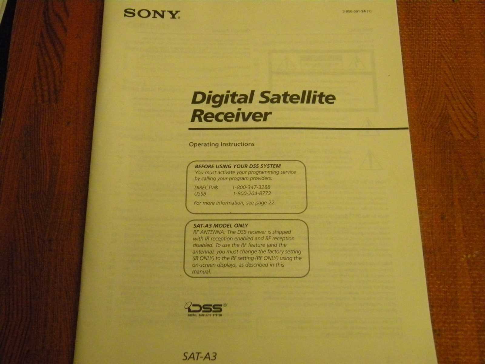 sony receiver instruction manual