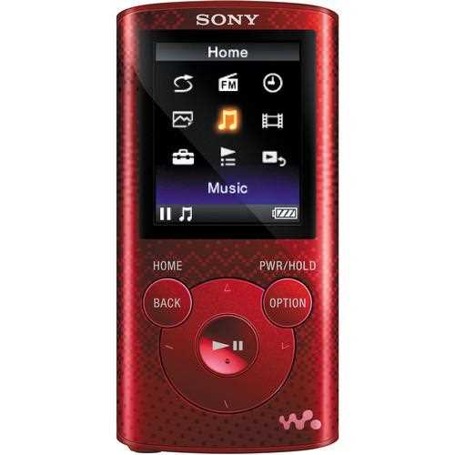 sony walkman mp3 player instruction manual