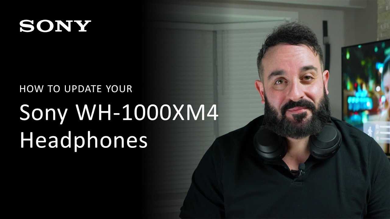 sony wh 1000xm4 instruction manual