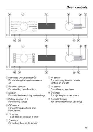 miele classic oven instruction manual