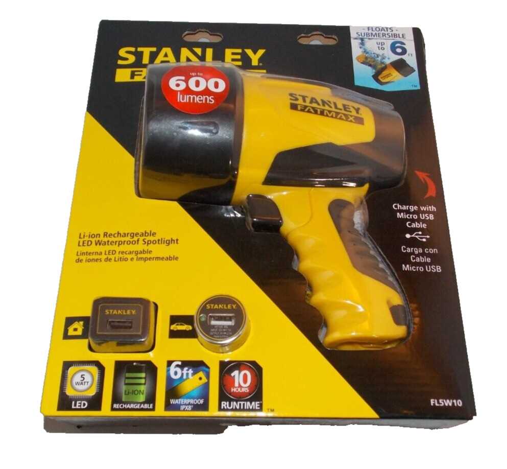 stanley tripod flashlight instruction manual