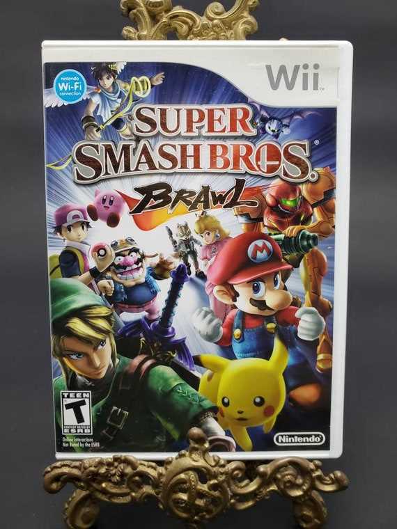 super smash bros brawl instruction manual