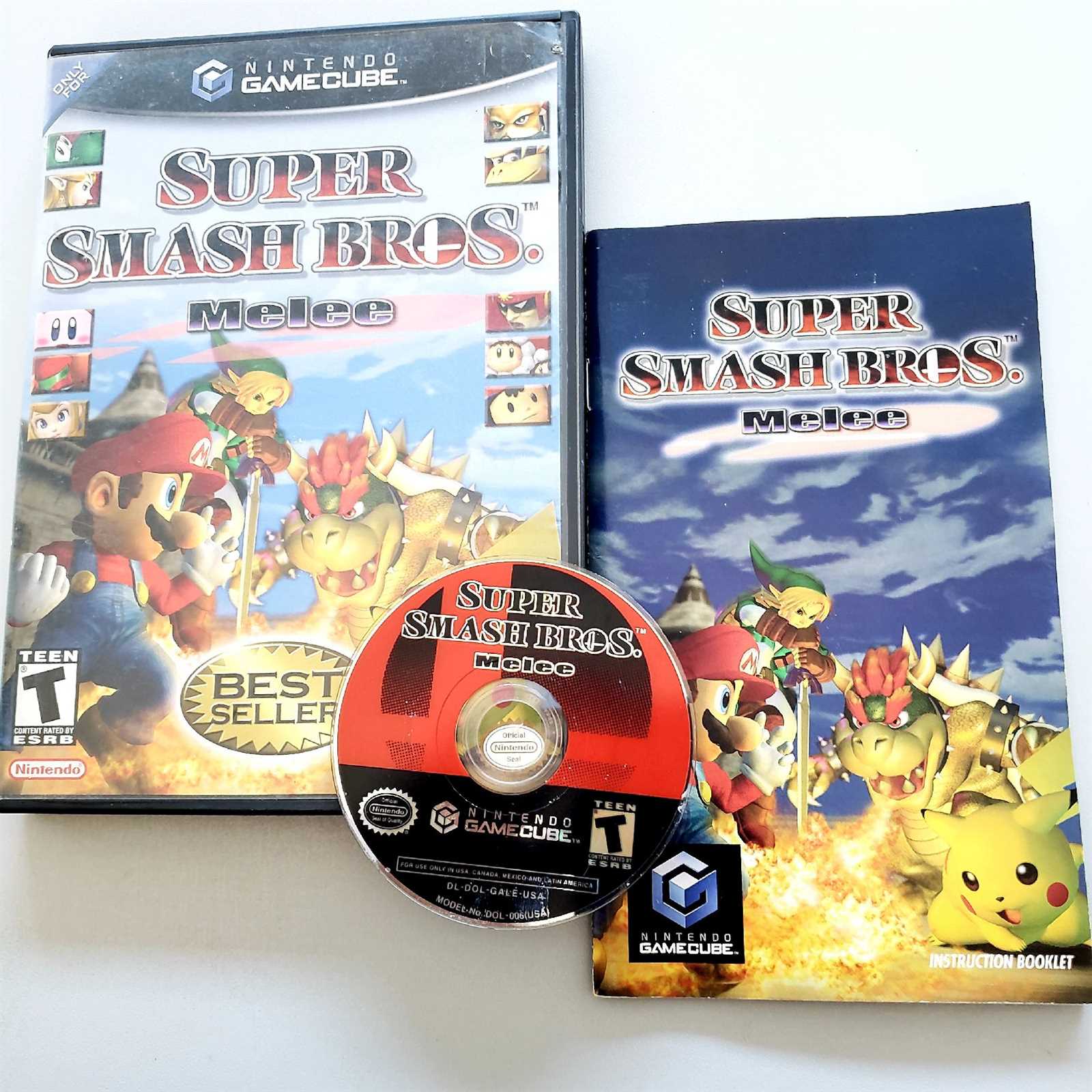 super smash bros melee instruction manual