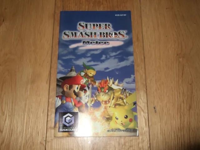 super smash bros melee instruction manual