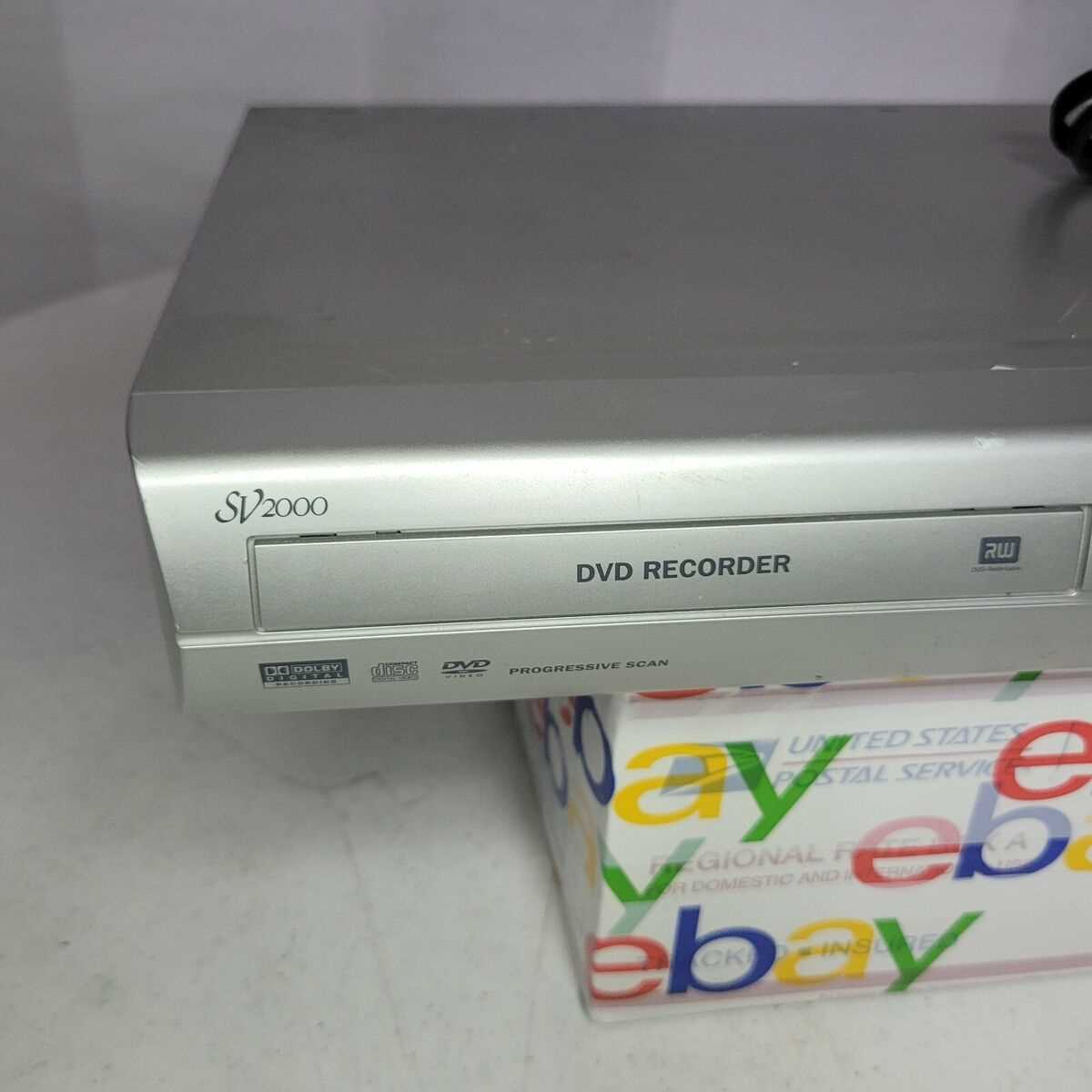 sv2000 dvd recorder instruction manual