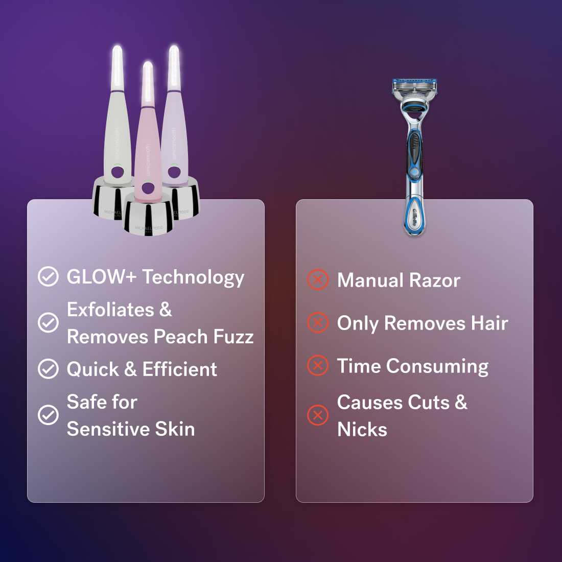 purple glow instruction manual