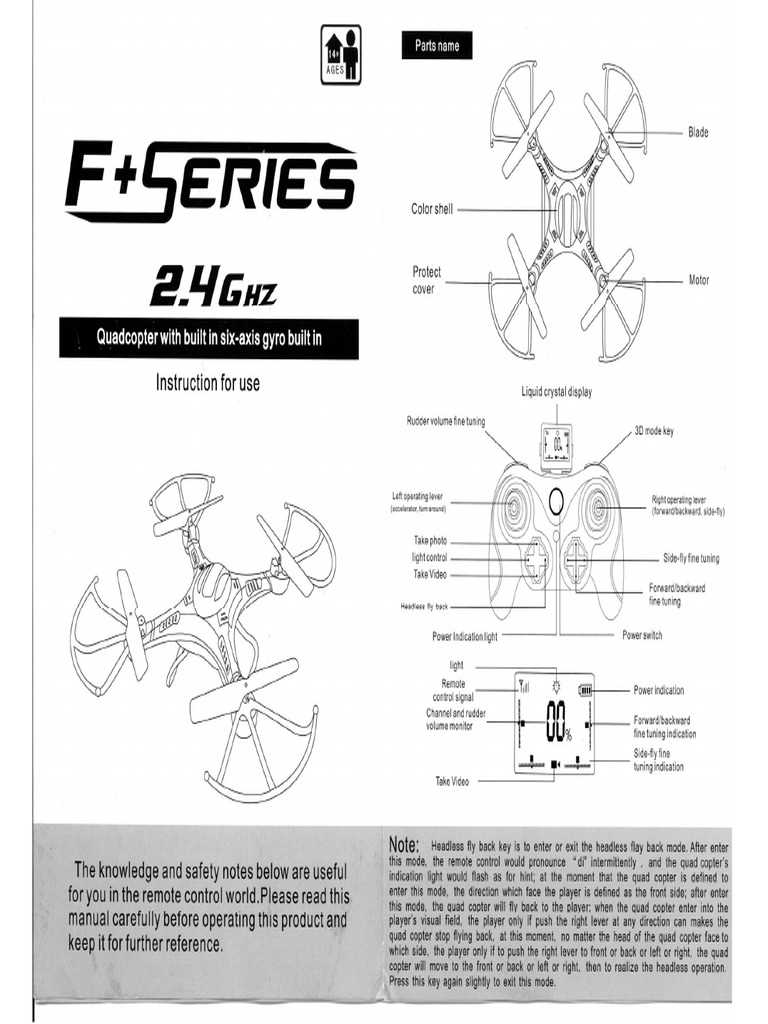 switch rc drone instruction manual