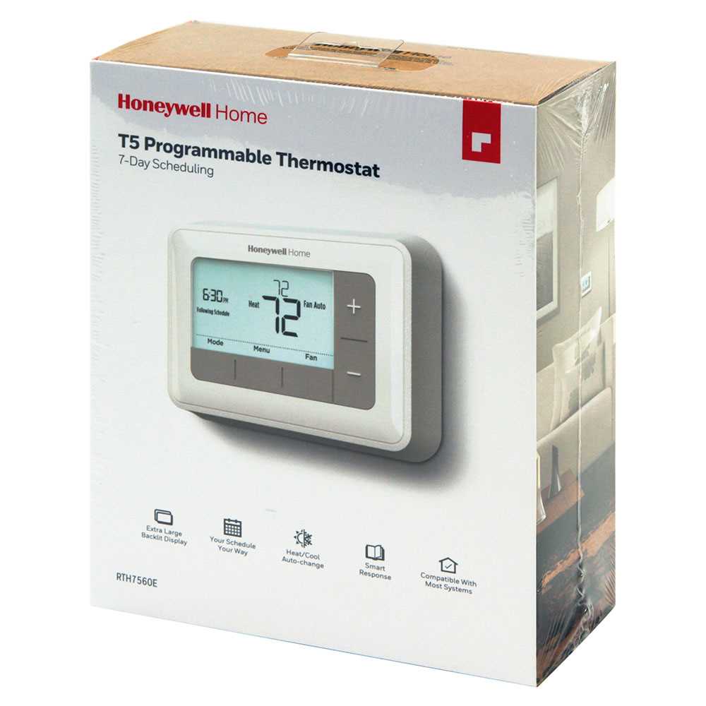 t4 honeywell thermostat instruction manual