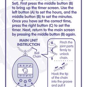 tamagotchi v5 instruction manual