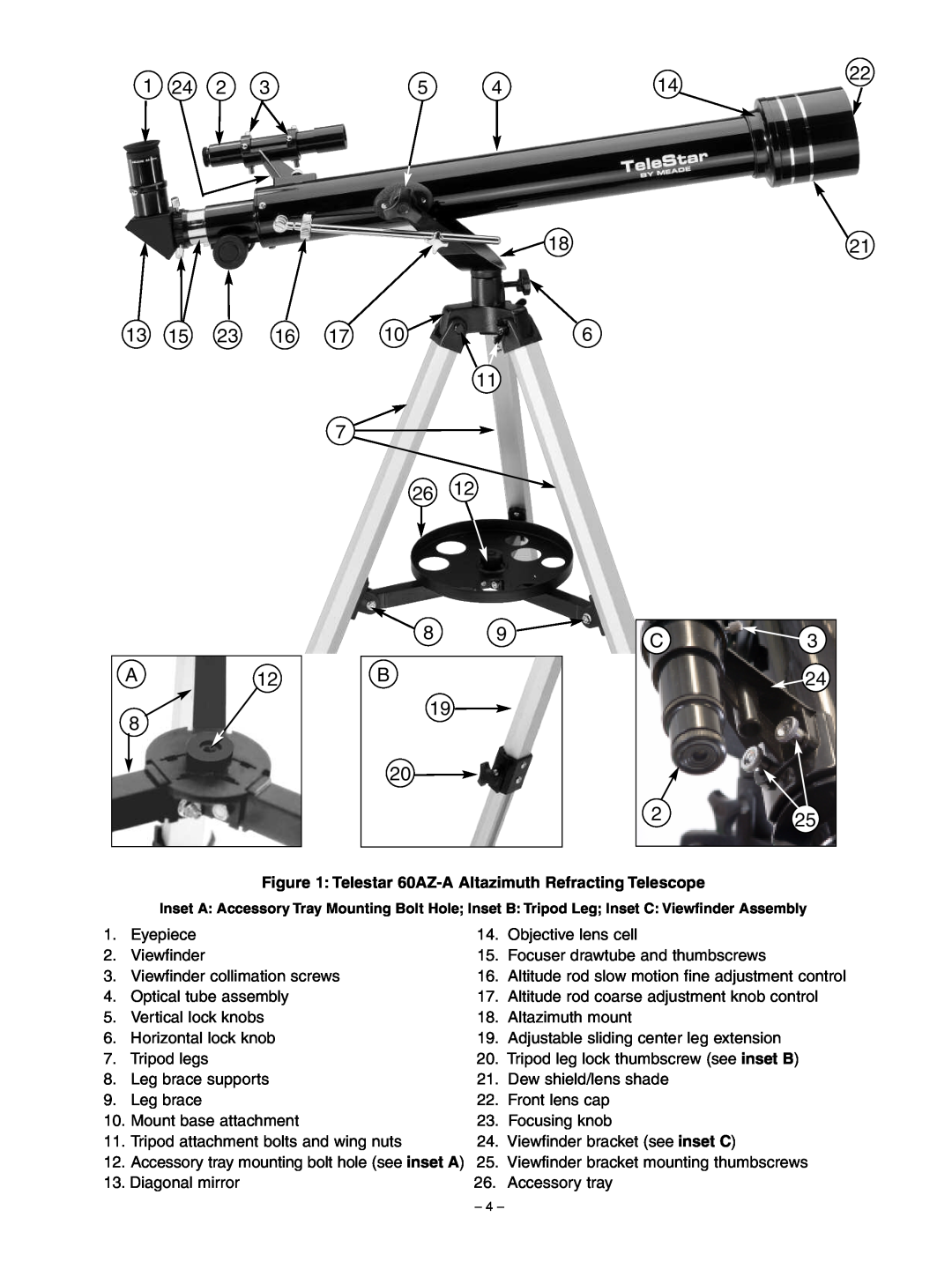 telestar by meade instruction manual