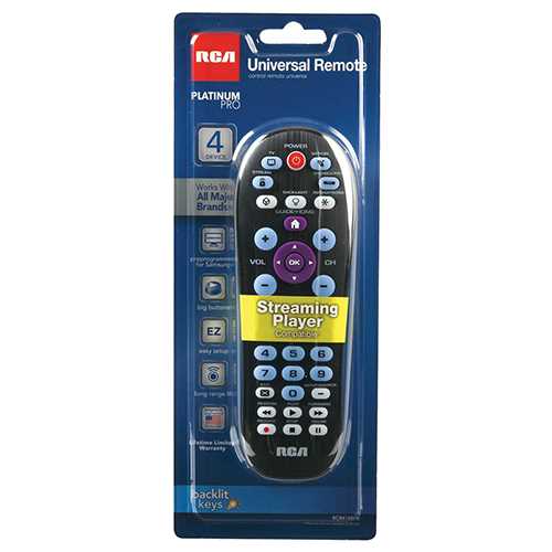 instruction manual rca universal remote codes