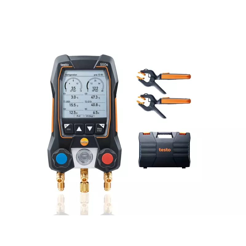 testo 550 instruction manual