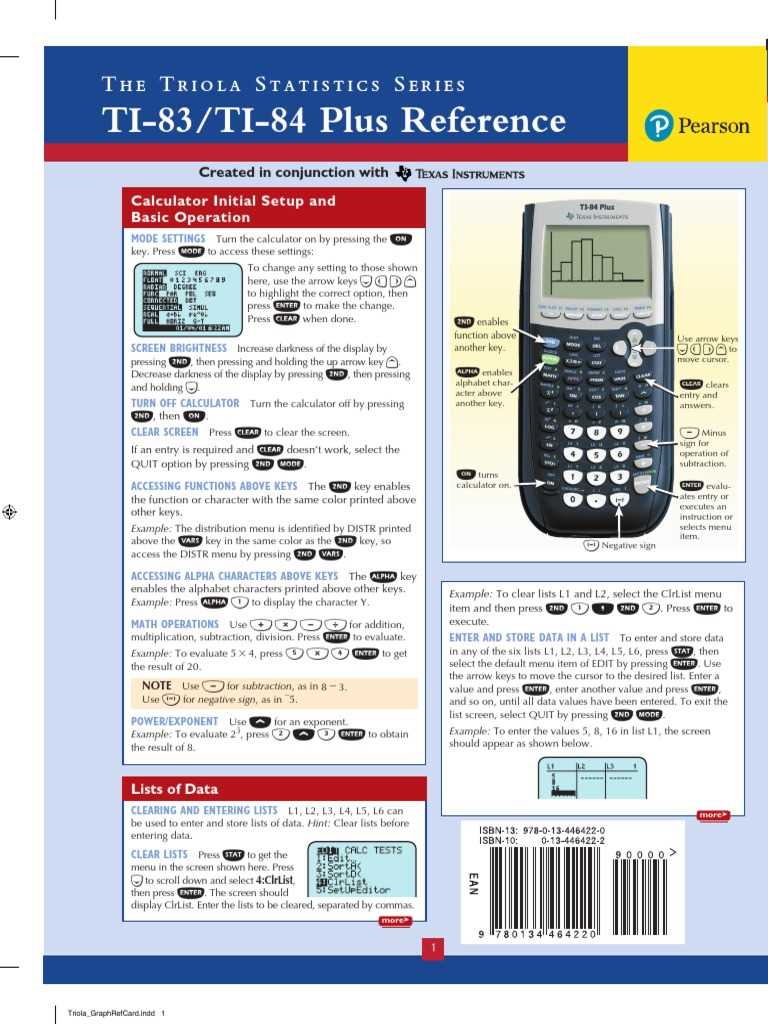 ti 83 instruction manual
