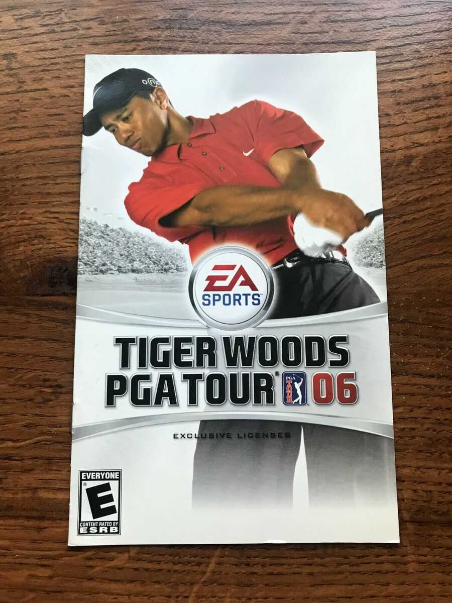 tiger woods 10 wii instruction manual