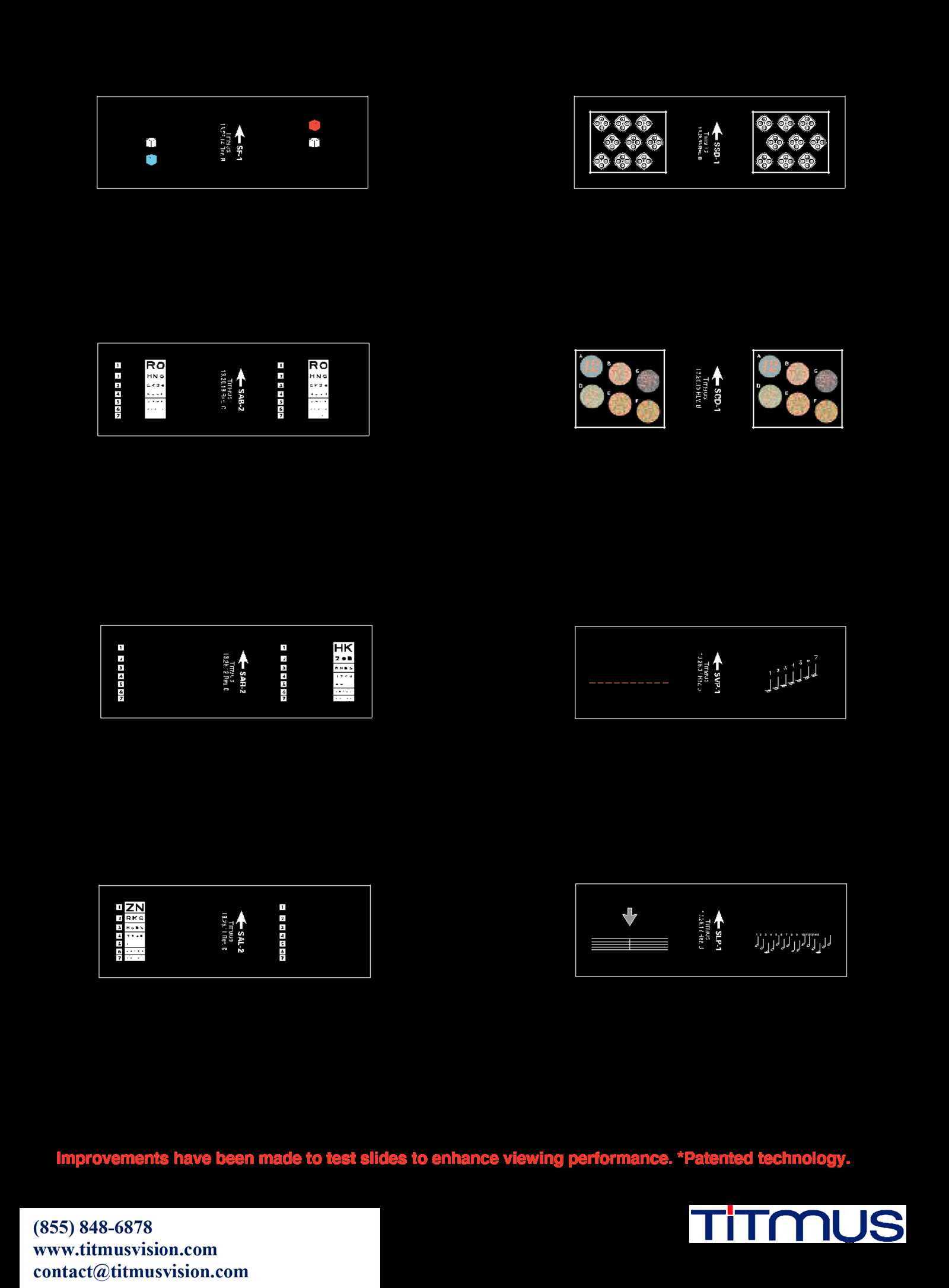 titmus 2s vision screener instruction manual