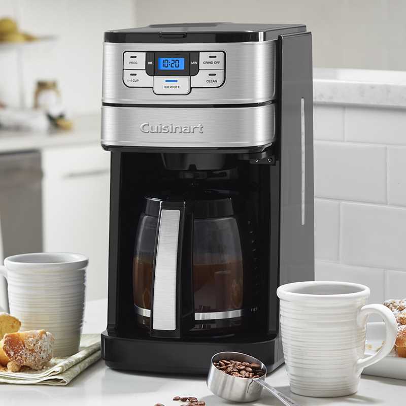 cuisinart coffee maker grinder instruction manual