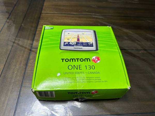 tomtom one instruction manual