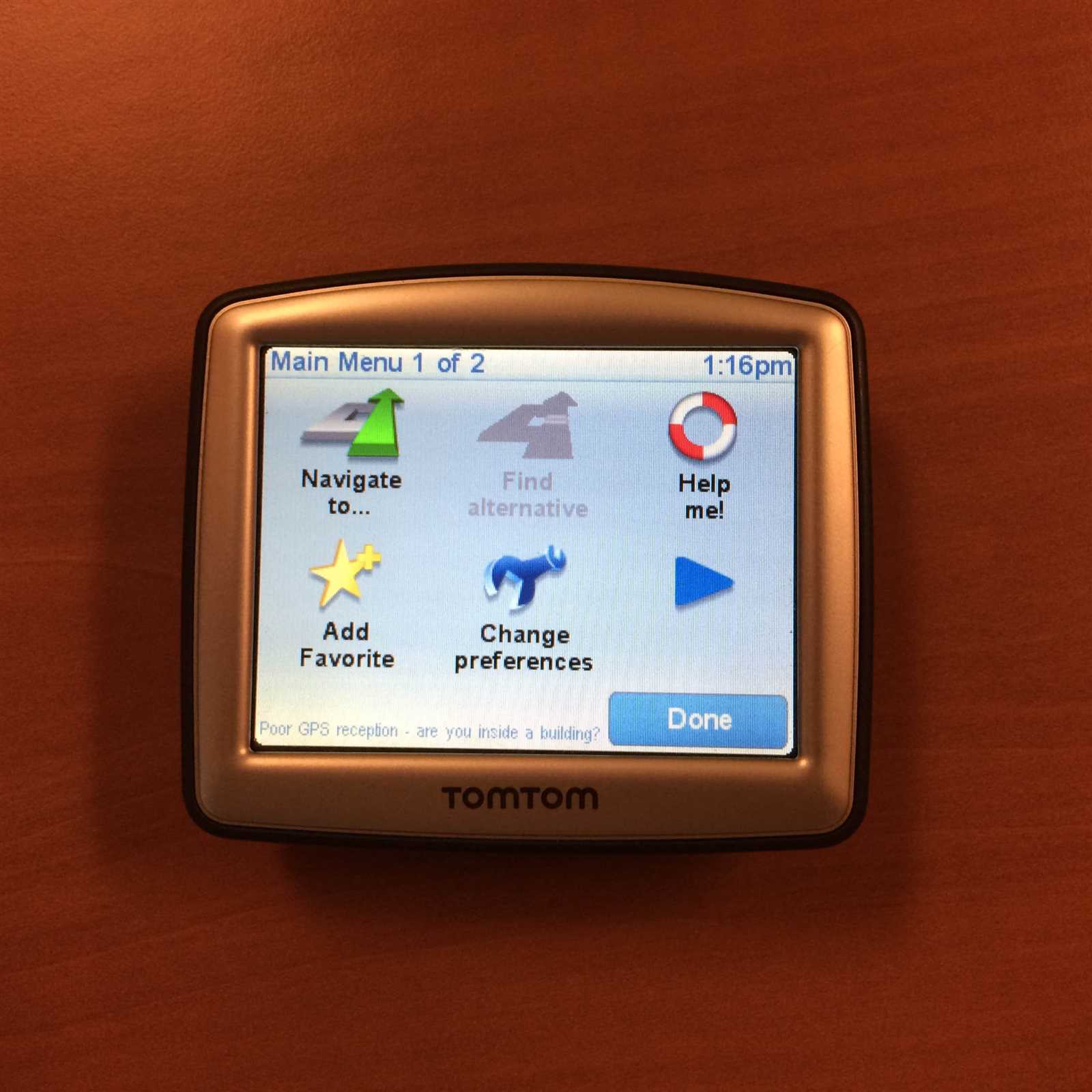 tomtom one xl instruction manual