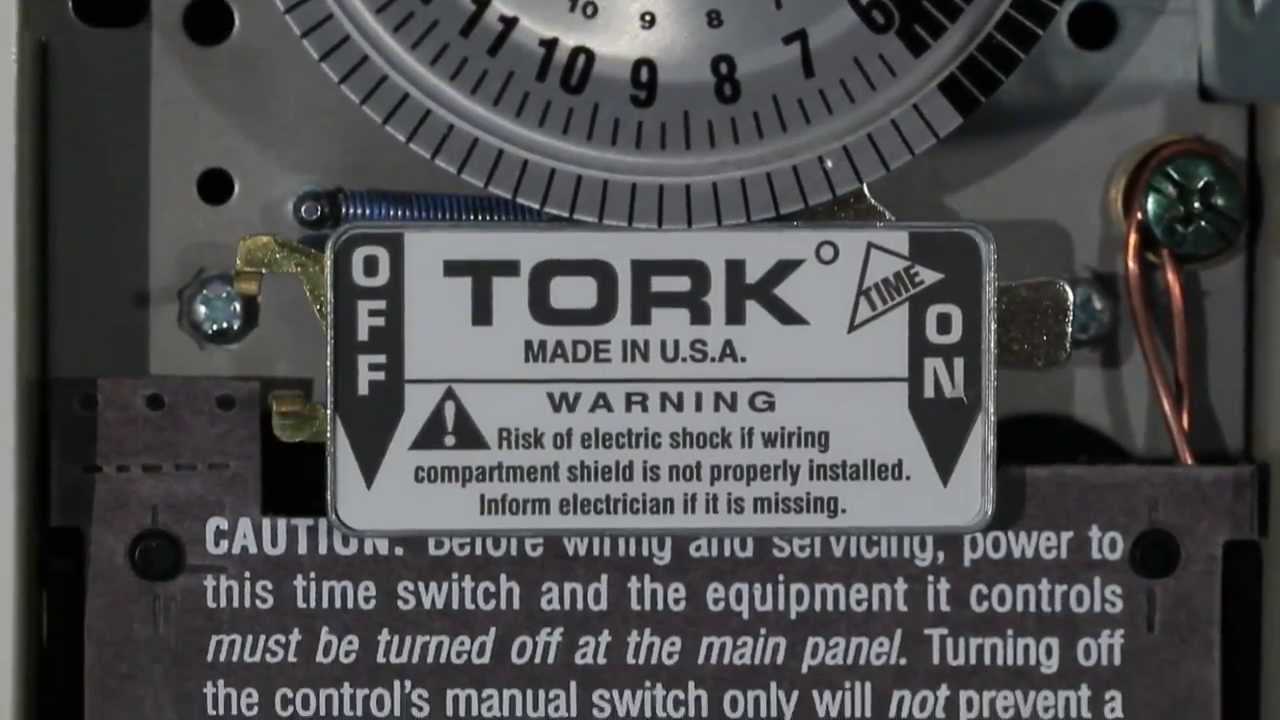 tork e101b instruction manual