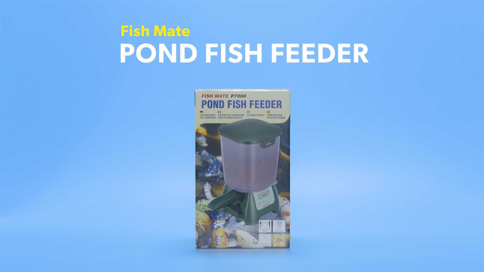 fish mate feeder instruction manual