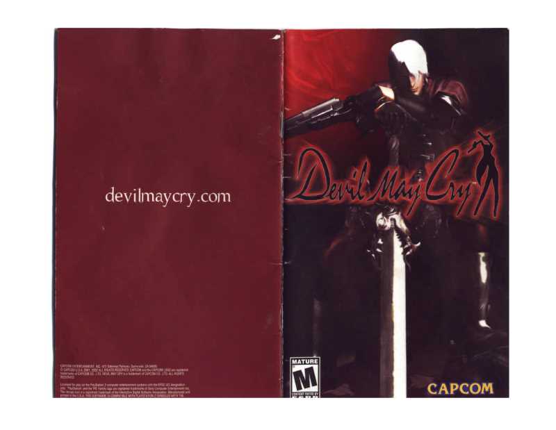 devil may cry instruction manual