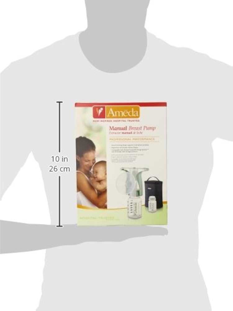 ameda one hand manual breast pump instructions