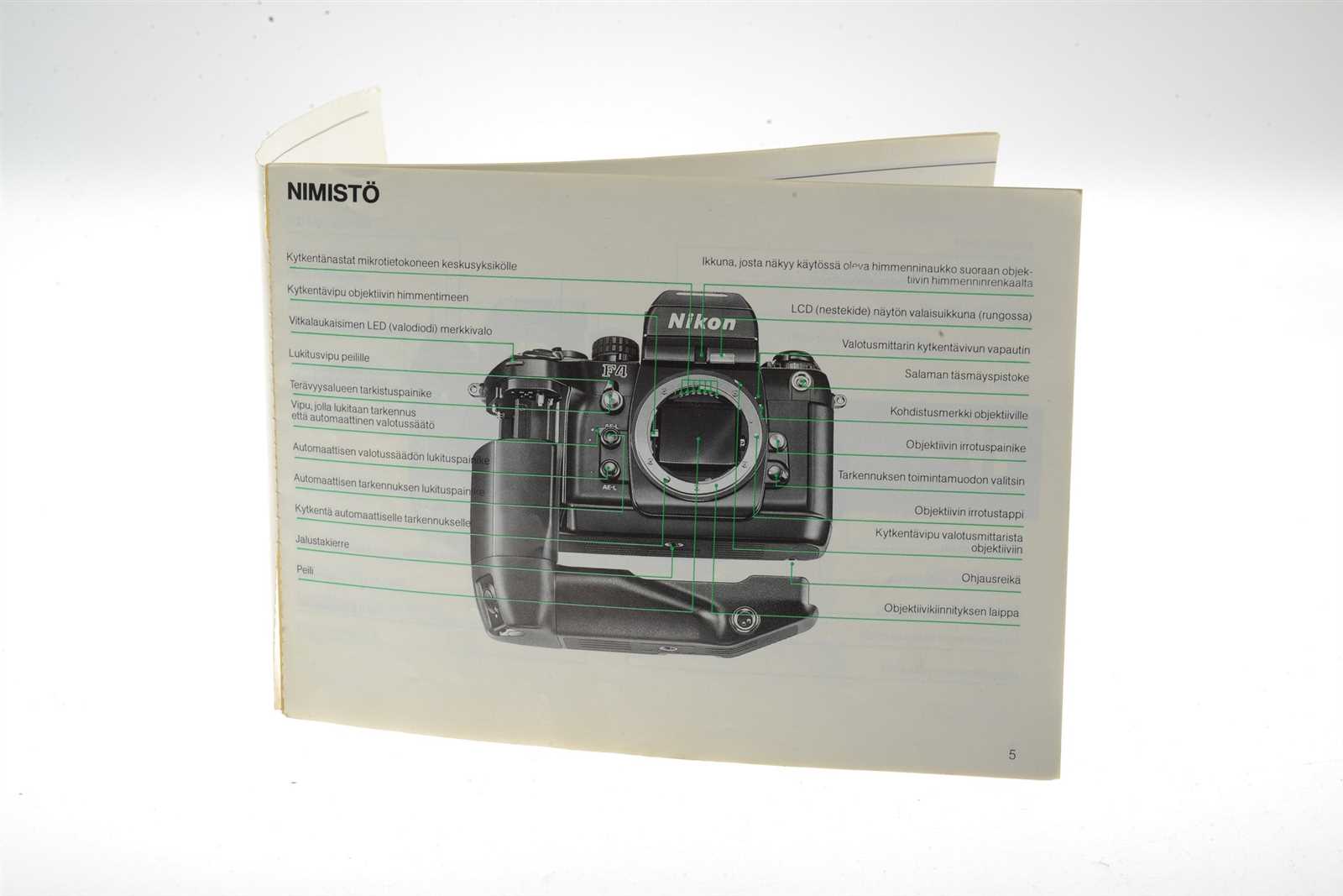 nikon f4 instruction manual