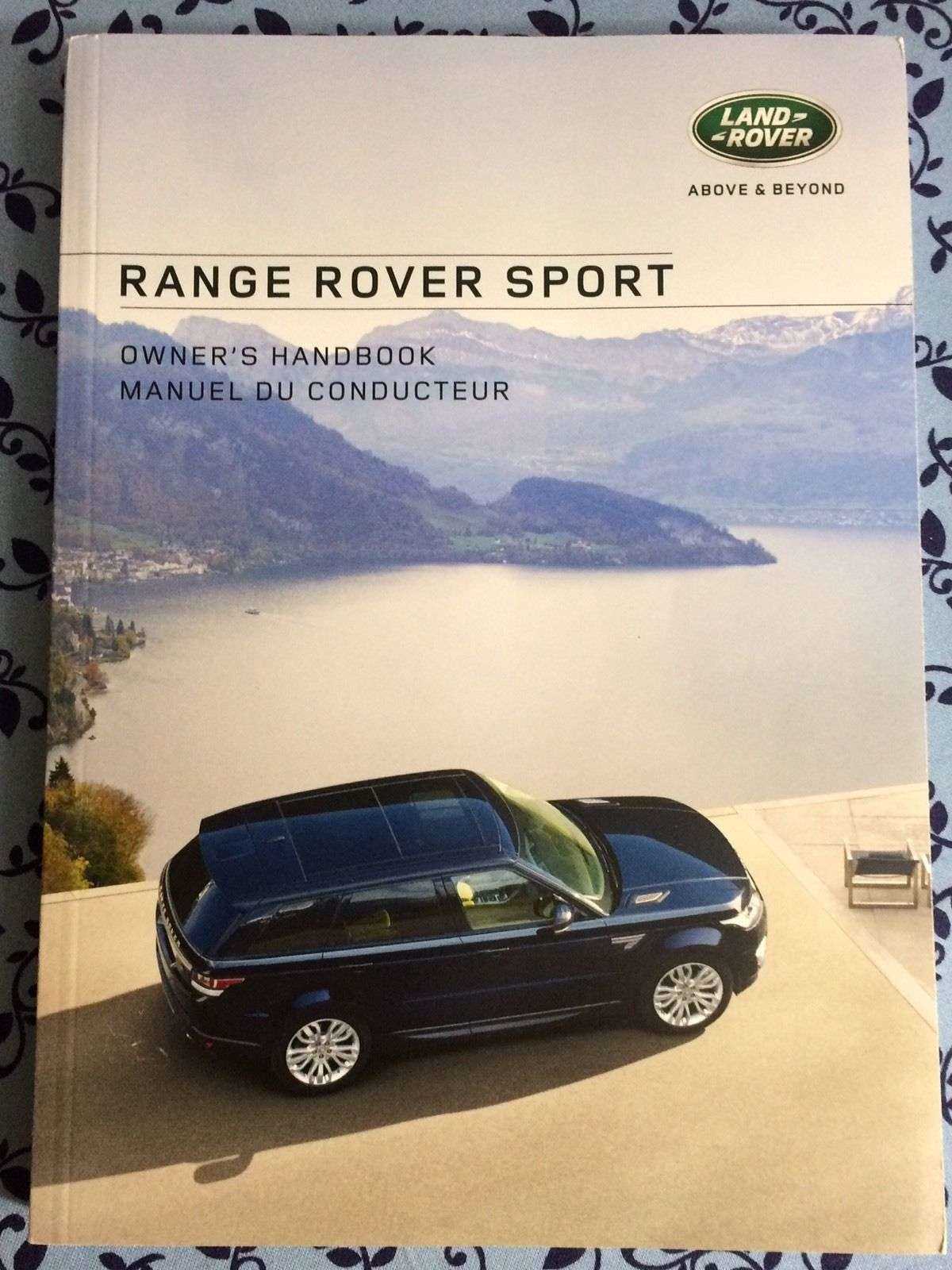 range rover sport instruction manual