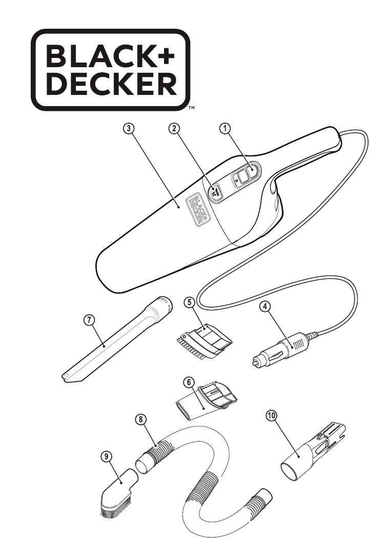 black and decker cordless hand vac instruction manual