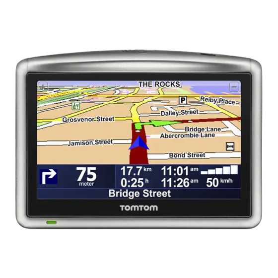 tomtom one instruction manual