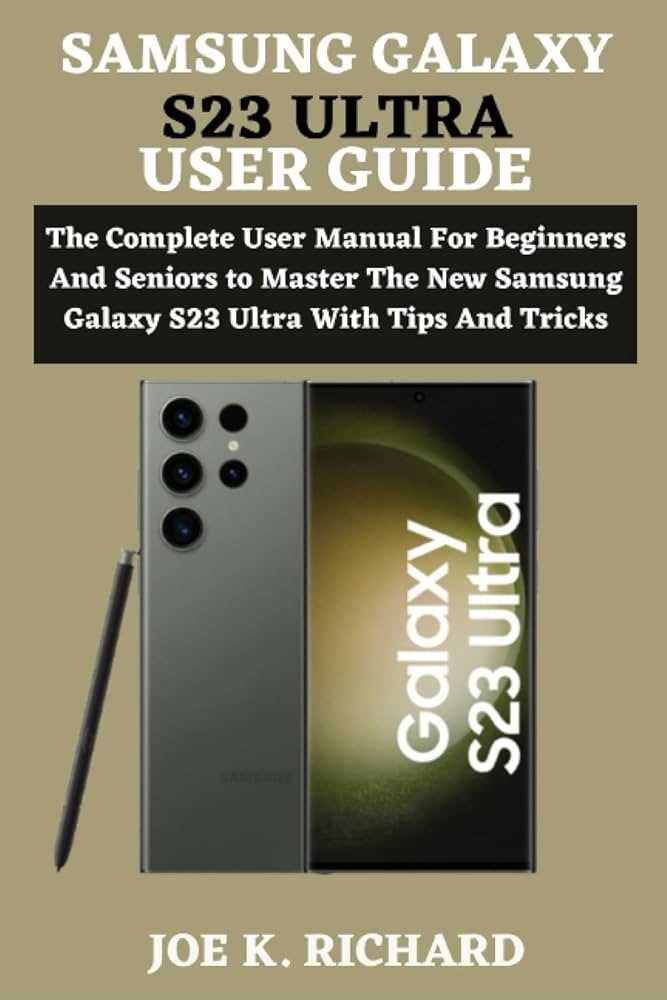 samsung galaxy s23 ultra instruction manual