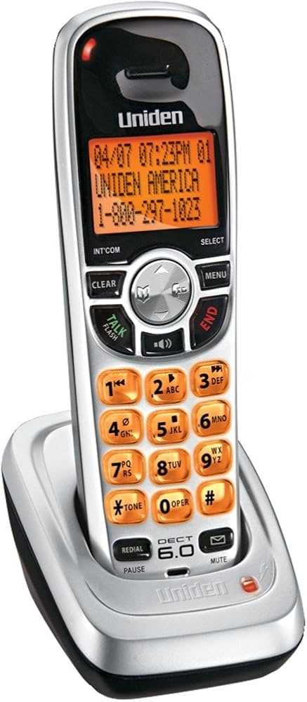 uniden phone dect 6.0 instruction manual