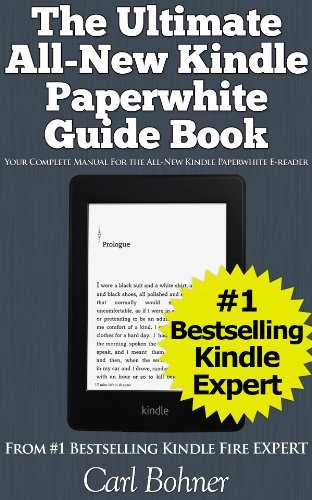 instruction manual for kindle paperwhite