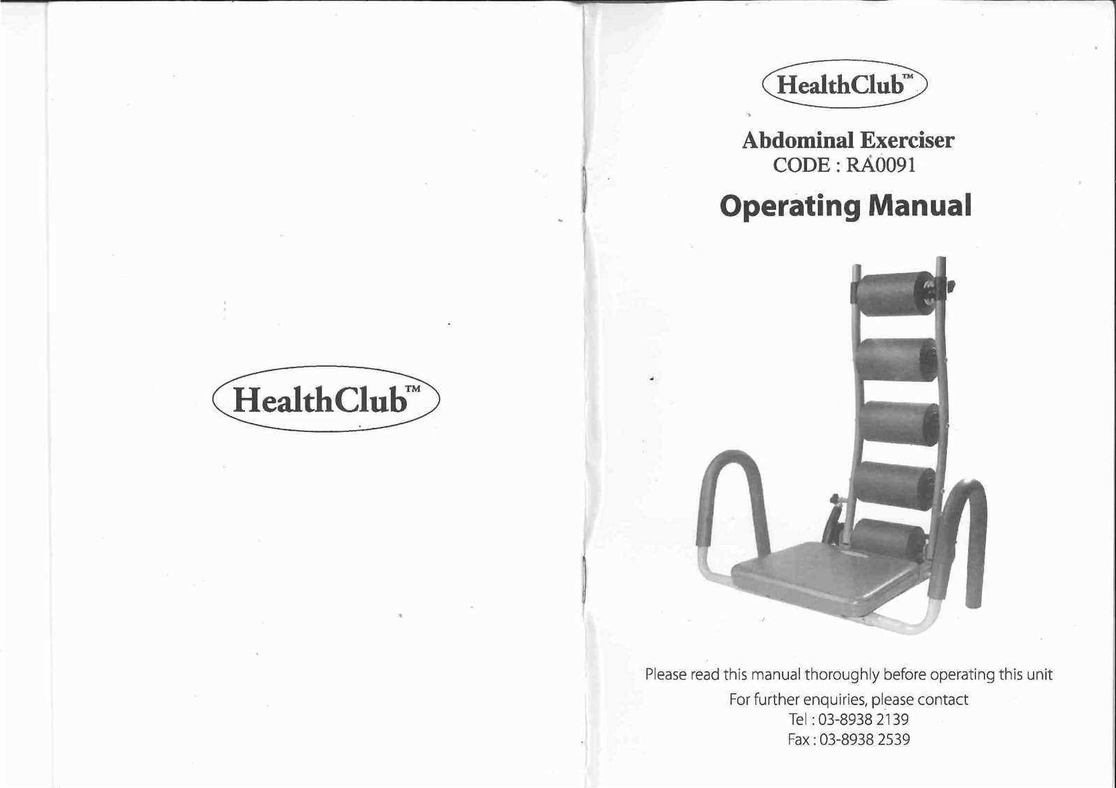 ab rocket instruction manual