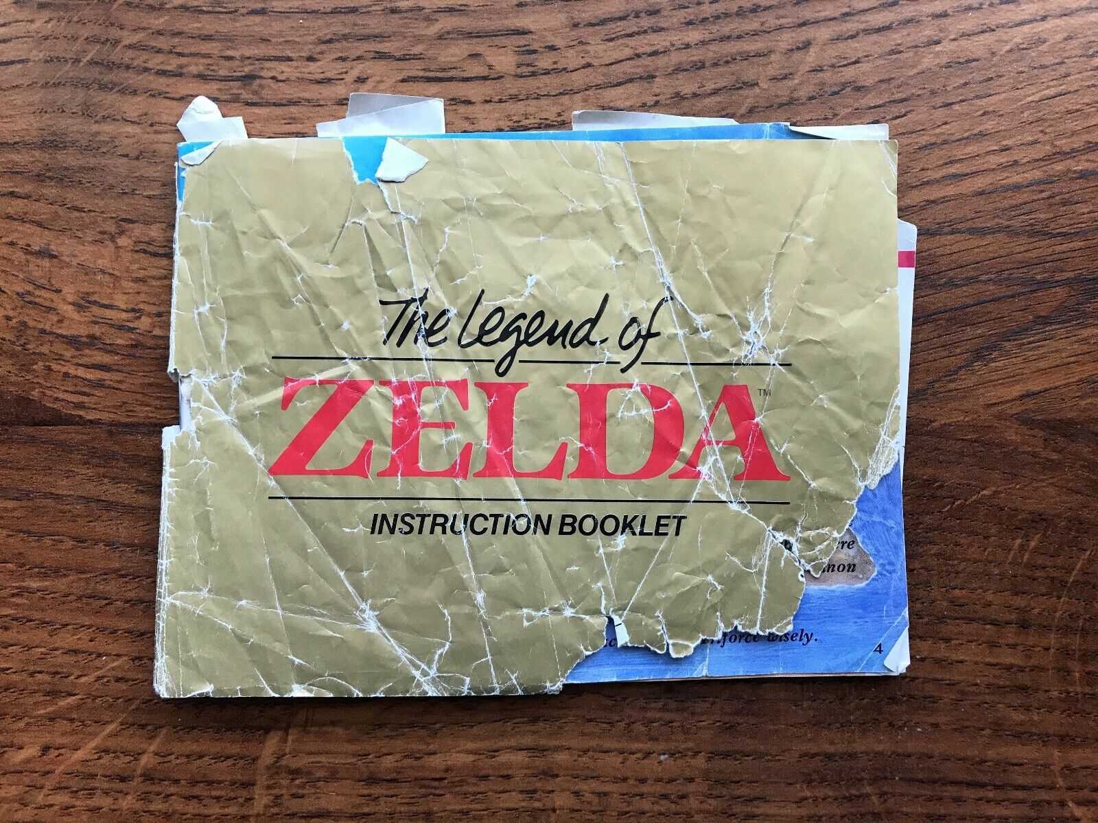 the legend of zelda instruction manual