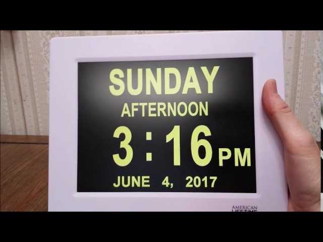 american lifetime day clock instruction manual