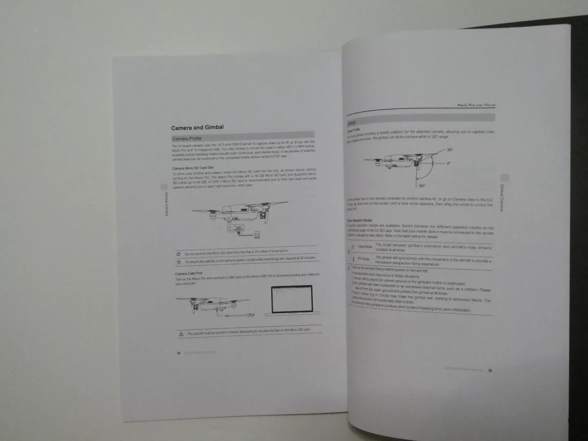 dji mavic 2 pro instruction manual