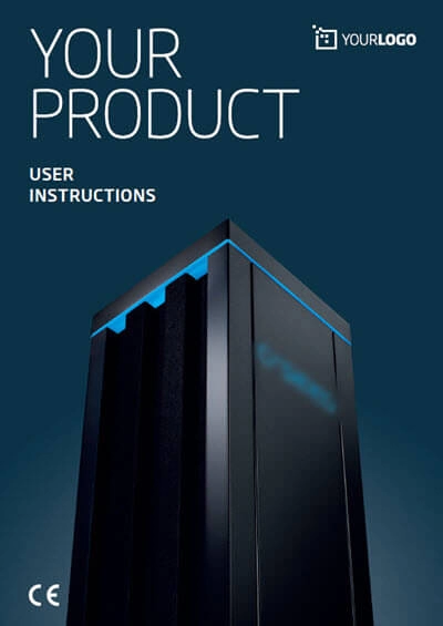 instruction manual template publisher