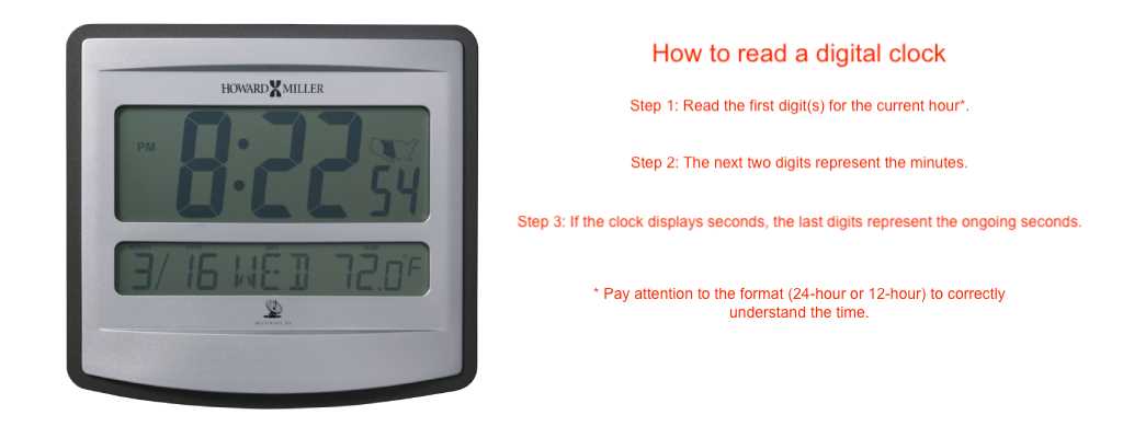 howard miller accuwave ds clock instruction manual